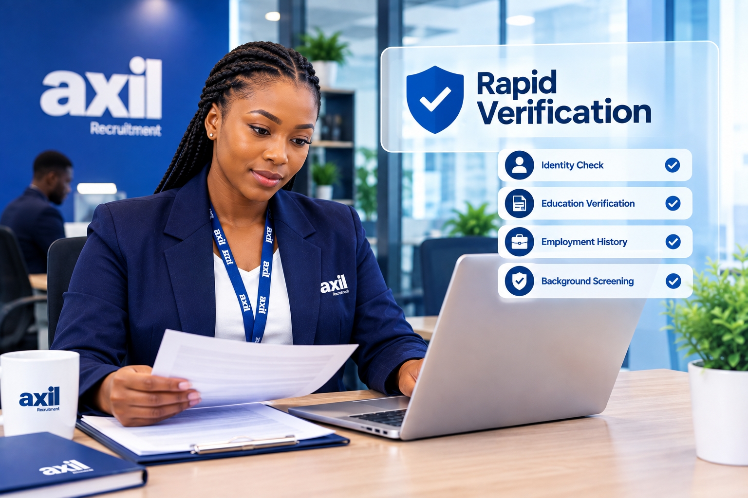 Axil recruitment Verificatiion Staff