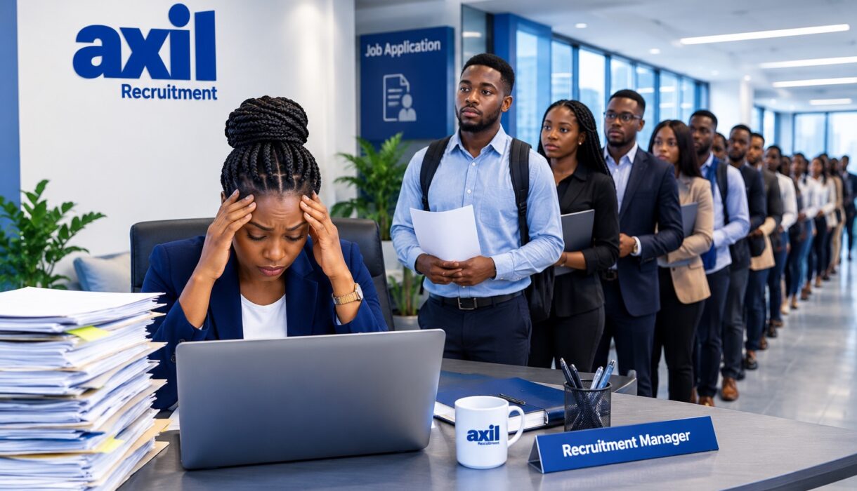 Overwhelmed Recruiter Facing a Long Applicant Queue